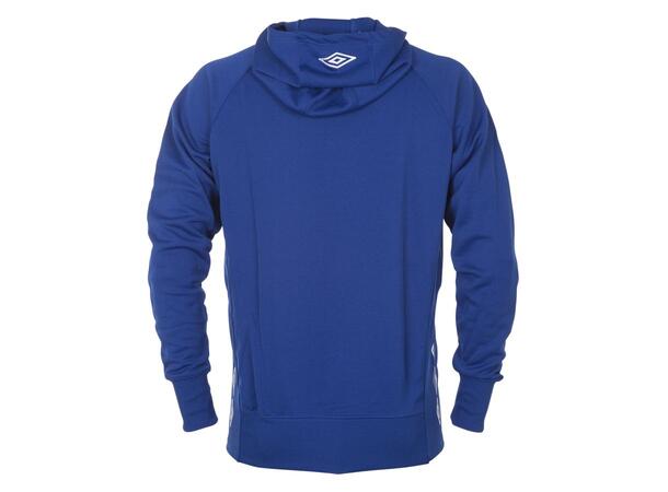 UMBRO UX-1 Hood Top jr Blå/Hvit 116 Tøff teknisk hettegenser 